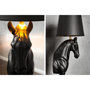 Lampa BLACK BEAUTY 130cm, černá  Doplňky a dekorace 6530082