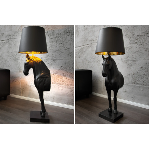 Lampa BLACK BEAUTY 130cm, černá  Doplňky a dekorace 6530082