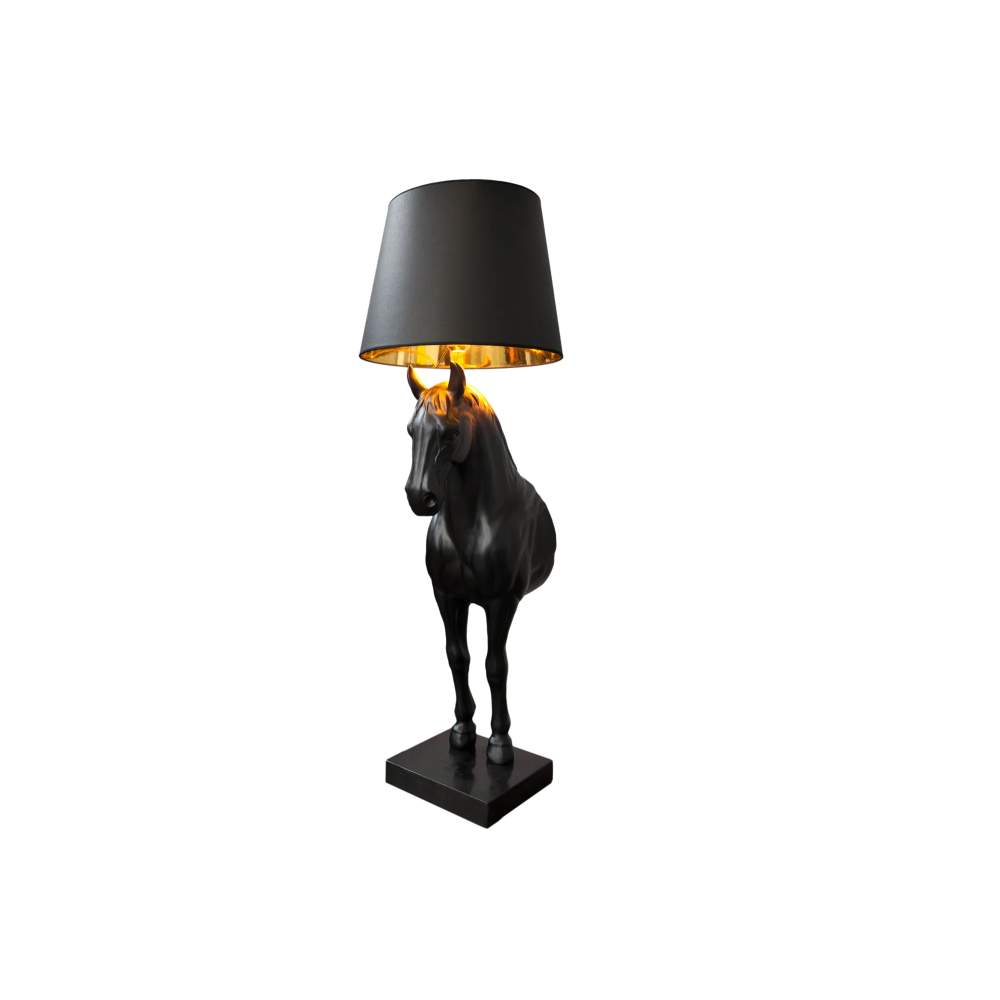 Lampa BLACK BEAUTY 130cm, černá  Doplňky a dekorace 6530082