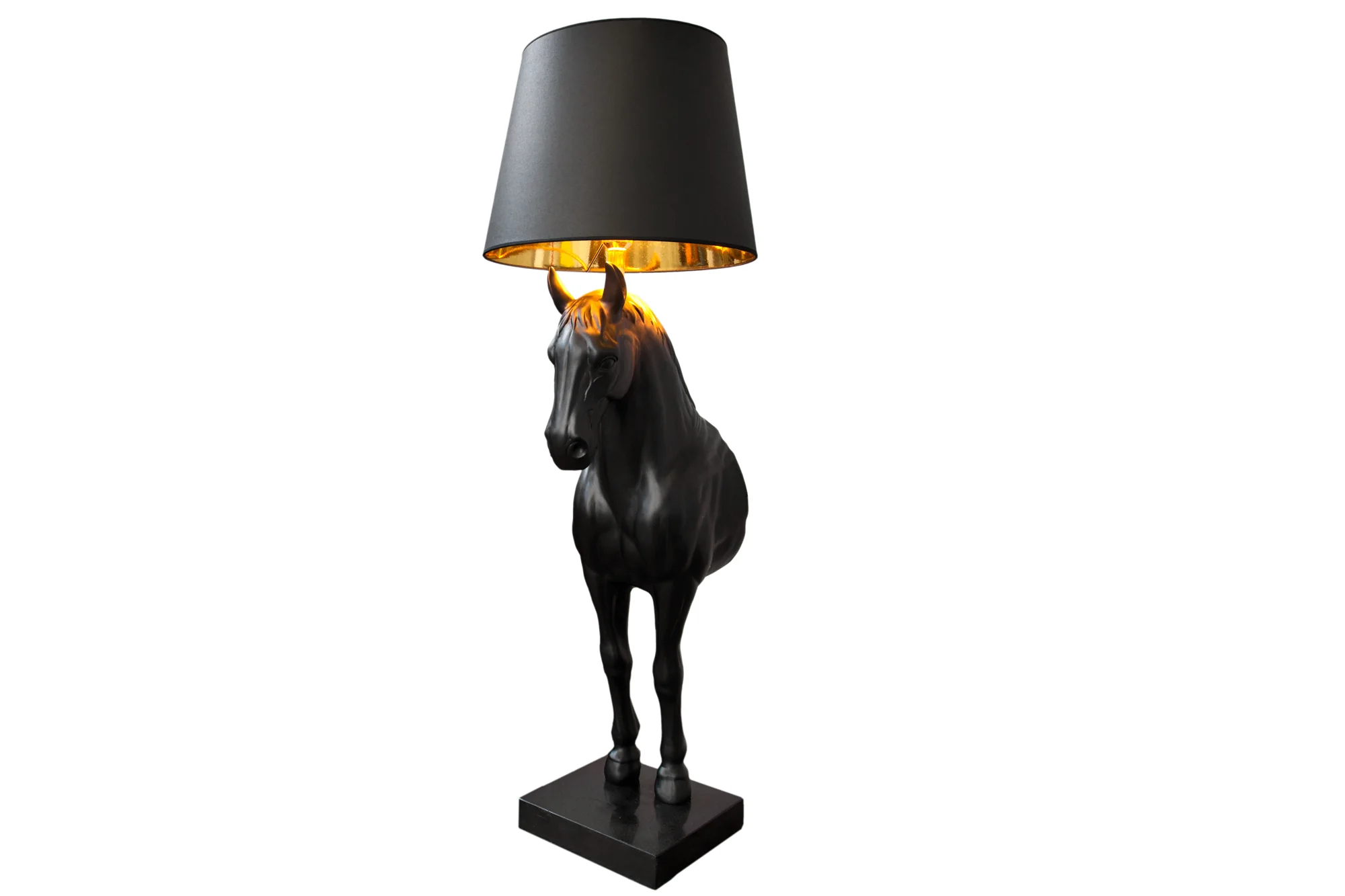 Lampa BLACK BEAUTY 130cm, černá  Doplňky a dekorace 6530082