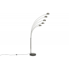 Stojací lampa FIVE LIGHTS 200 CM chromovaná  Doplňky a dekorace 7365