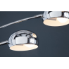 Stojací lampa FIVE LIGHTS 200 CM chromovaná  Doplňky a dekorace 7365