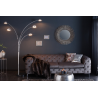 Stojací lampa FIVE LIGHTS 200 CM chromovaná  Doplňky a dekorace 7365