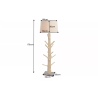 Stojací lampa TREE 175 CM přírodní masiv mangostane  Doplňky a dekorace 43323