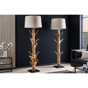 Stojací lampa TREE 175 CM přírodní masiv mangostane  Doplňky a dekorace 43323