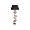 Stojací lampa GINKGO 122 CM stříbrná  Doplňky a dekorace 41695