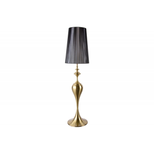 Stojací lampa LUCIE 160 CM zlatá  Doplňky a dekorace 41526