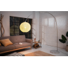 Stojací lampa COCOON 205 CM bílá  Doplňky a dekorace 40685