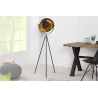 Stojací lampa STUDIO 145 CM černo-zlatá  Doplňky a dekorace 36617
