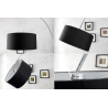 Stojací lampa BIG BOW 170-180 CM černá  Doplňky a dekorace 35399