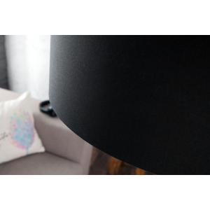 Stojací lampa BIG BOW 170-180 CM černá  Doplňky a dekorace 35399