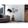 Stojací lampa BIG BOW 170-180 CM černá  Doplňky a dekorace 35399