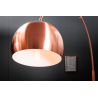 Stojací lampa BIG BOW 170-210 CM měděná  Doplňky a dekorace 21599