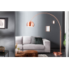 Stojací lampa BIG BOW 170-210 CM měděná  Doplňky a dekorace 21599