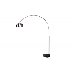 Stojací lampa BIG BOW 170-210 CM matně chromovaná  Doplňky a dekorace 21068