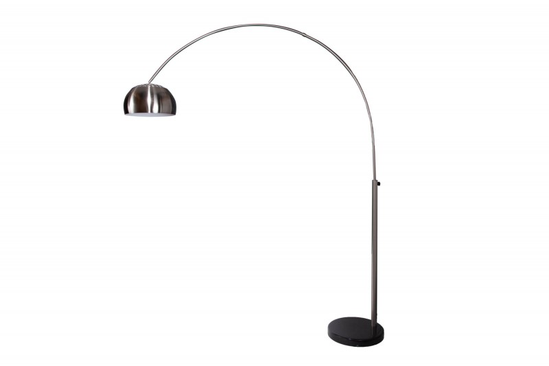 Stojací lampa BIG BOW 170-210 CM matně chromovaná  Doplňky a dekorace 21068