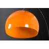 Stojací lampa BIG BOW 175-205 CM oranžová  Doplňky a dekorace 20747