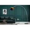 Stojací lampa FORMA 215 CM černo-zlatá  Doplňky a dekorace 13069