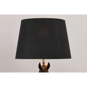 Stolní lampa BLACK BEAUTY 75cm černá  Doplňky a dekorace 45665