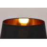 Stolní lampa BLACK BEAUTY 75cm černá  Doplňky a dekorace 45665