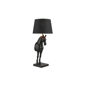 Stolní lampa BLACK BEAUTY 75cm černá  Doplňky a dekorace 45665