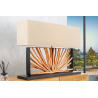 Stolní lampa EUPHORIA 80 CM masiv longan  Doplňky a dekorace 44687