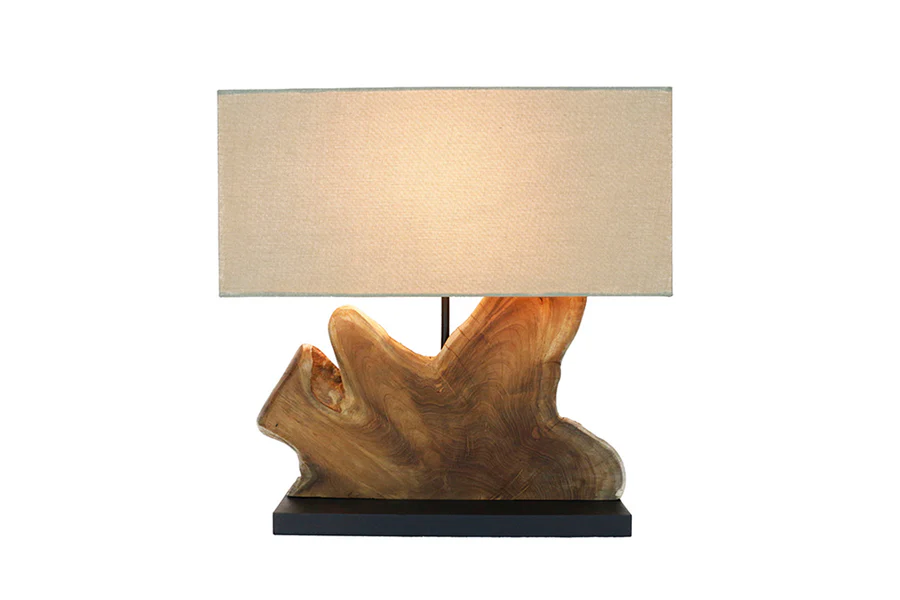 Stolní lampa HYPNOTIC 50 CM masiv teak  Doplňky a dekorace 44685