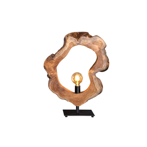 Stolní lampa ORGANIC ARTWORK 55 CM masiv teak  Doplňky a dekorace 44683