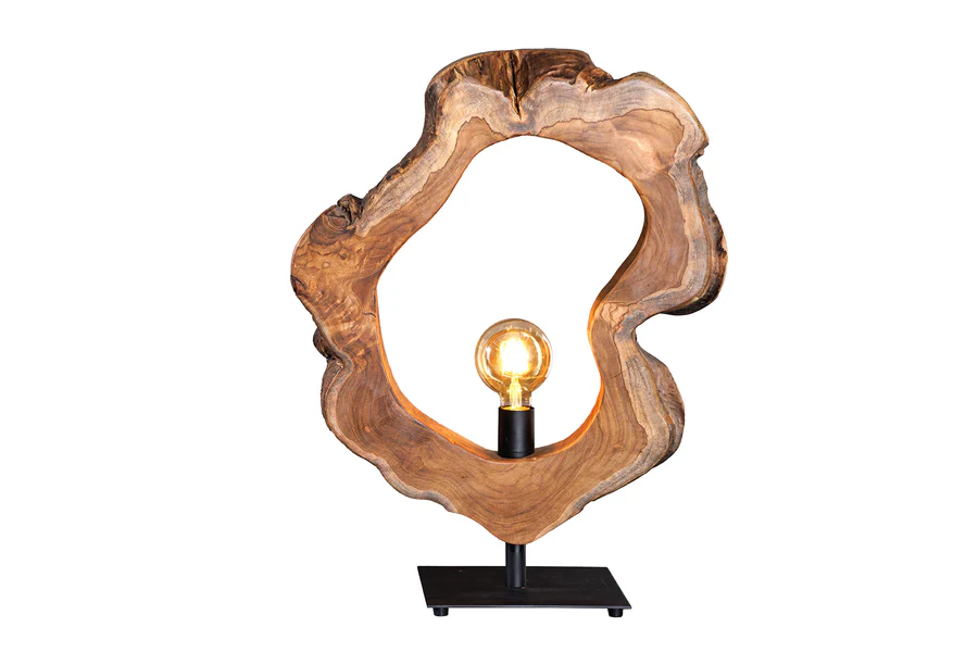 Stolní lampa ORGANIC ARTWORK 55 CM masiv teak  Doplňky a dekorace 44683