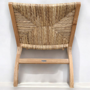 Křeslo s úpletem z vodního hyacintu SIENA  Zahradní sedací nábytek 11103