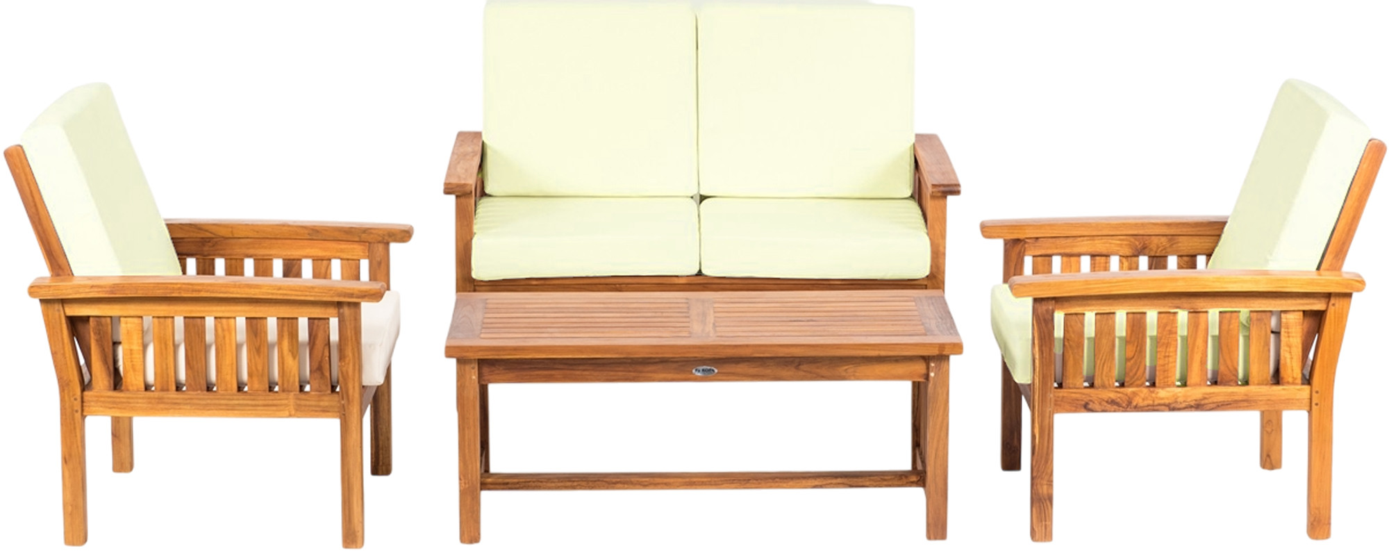 Teaková zahradní sestava ROSALINE SET  Zahradní sety 6112