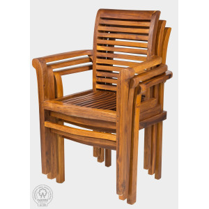 Balkonový set z masivního teaku DANTE+NICE  Zahradní sety 11044S10