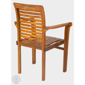 Balkonový set z masivního teaku DANTE+NICE  Zahradní sety 11044S10