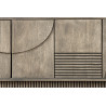 Televizní stolek Art Deco 200cm masiv šedé mango  TV stolky a komody 45481