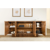 Komoda Art Deco 170cm masiv hnědé mango  TV stolky a komody 45478