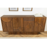 Komoda Art Deco 170cm masiv hnědé mango  TV stolky a komody 45478