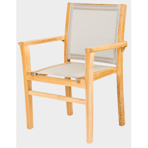 Dřevěná sestava z teaku FLOSS + ROMA  Zahradní sety 11246S