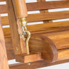 Teaková houpací lavice AVANTI 120 cm  Ostatní zahradní nábytek 11132