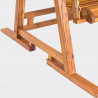 Teaková houpací lavice AVANTI 120 cm  Ostatní zahradní nábytek 11132
