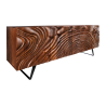 Luxusní komoda FLUID z akáciového masivu 175cm  Komody 45593