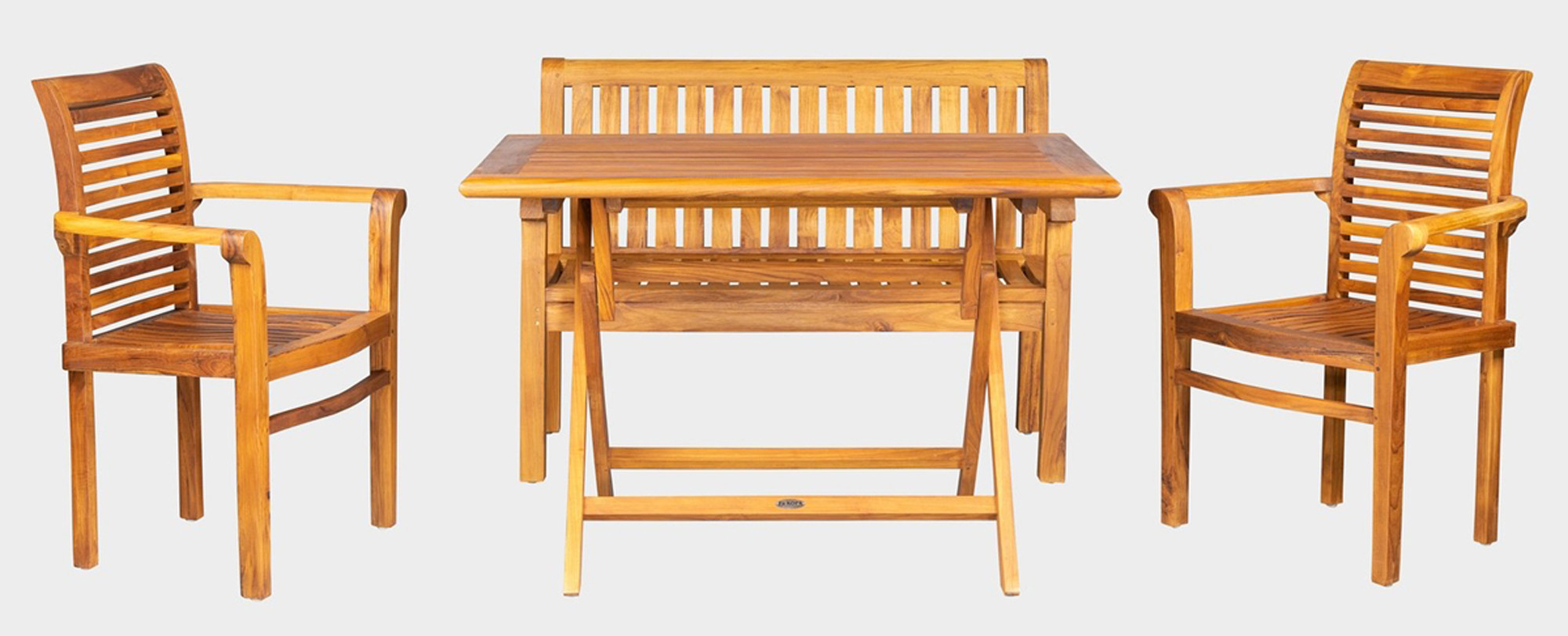 sestava z teaku VASCO SET  Zahradní sety 11026S18