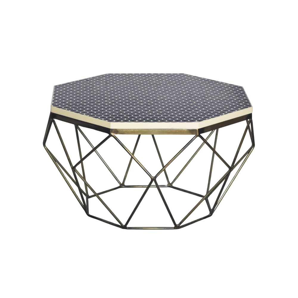 Intarzovaný konferenční stolek Diamond 70cm  Konferenční stolky 45215