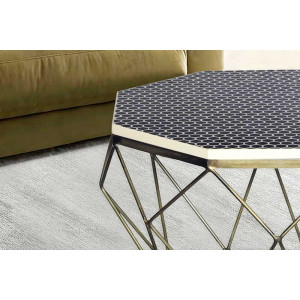 Intarzovaný konferenční stolek Diamond 70cm  Konferenční stolky 45215