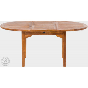 Teakový stůl rozkládací ELEGANTE 120x200-300  Zahradní stoly a stolky 11001