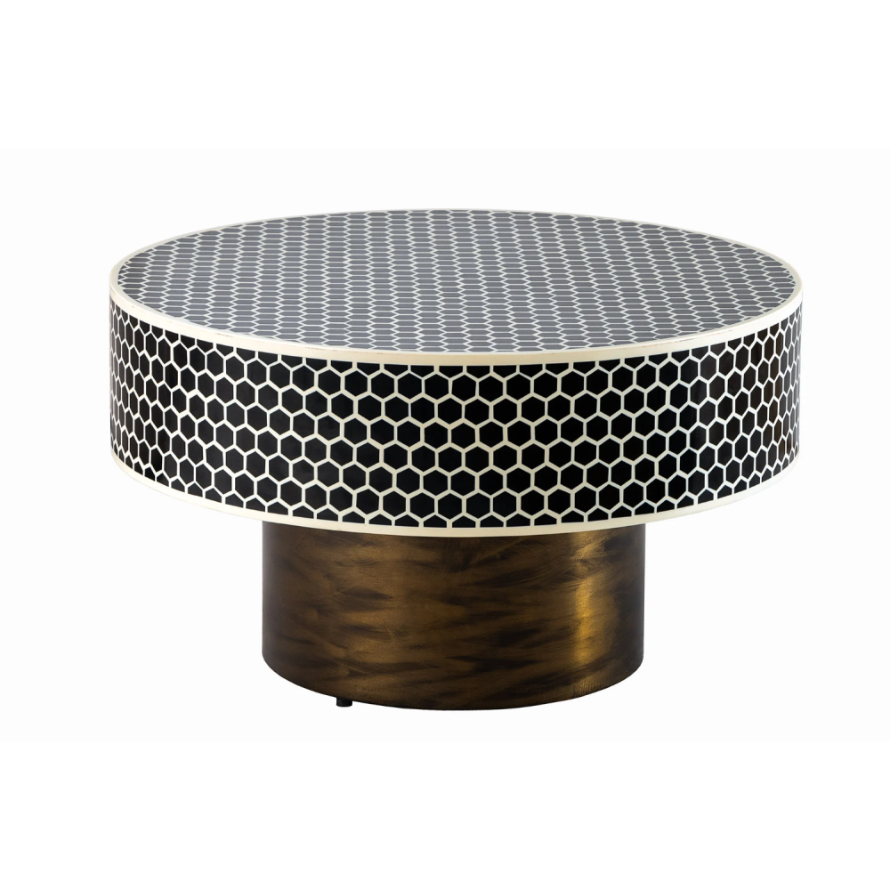 Kulatý konferenční stolek HARMONY NATURE 60cm  Konferenční stolky 45206