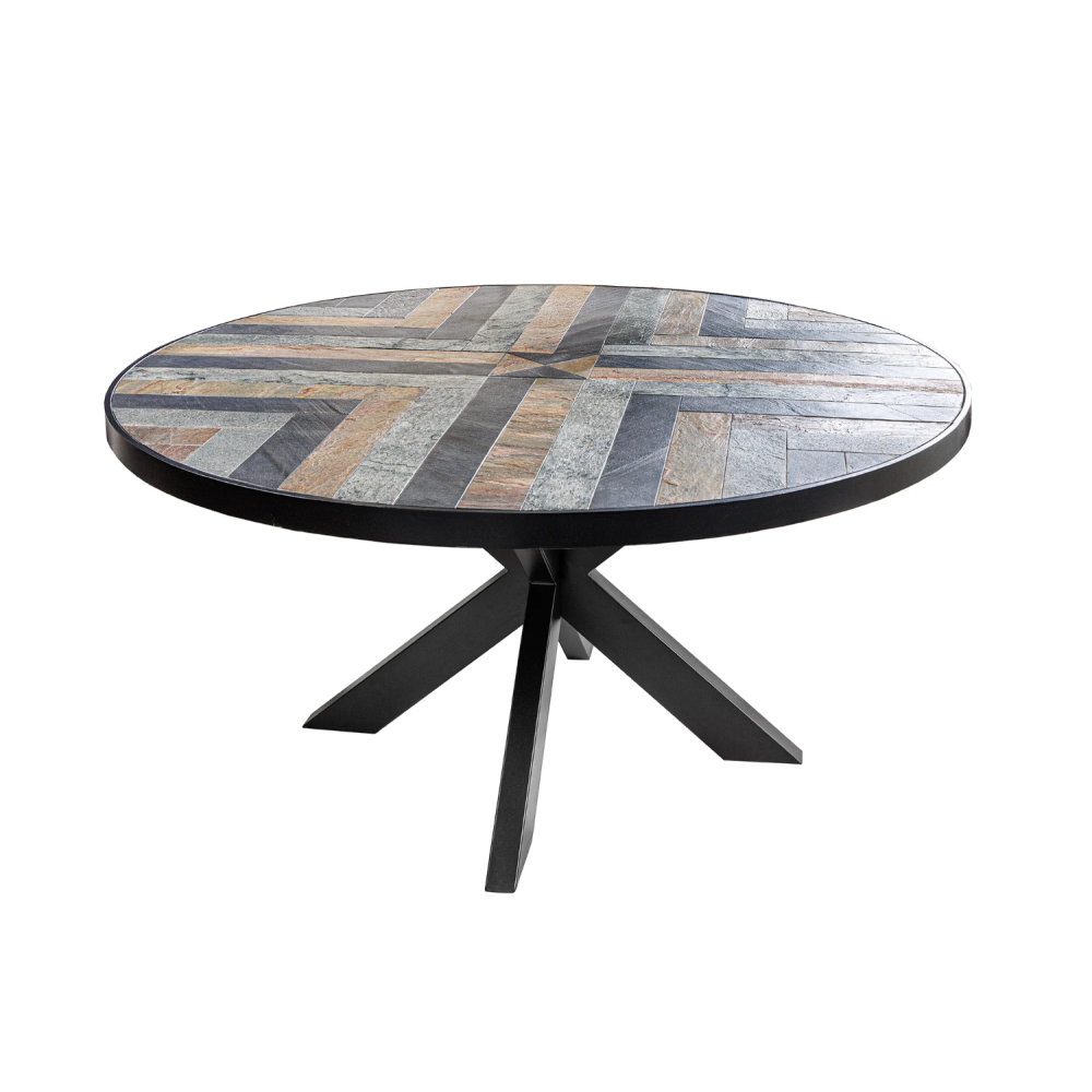 Kulatý jídelní stůl MOUNTAIN SOUL 140cm  Jídelní stoly 45673