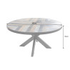 Kulatý jídelní stůl MOUNTAIN SOUL 140cm  Jídelní stoly 45673