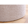 Taburet MODERN BAROCk 50 CM šampaňský bouclé  Taburety a podnožky 45066