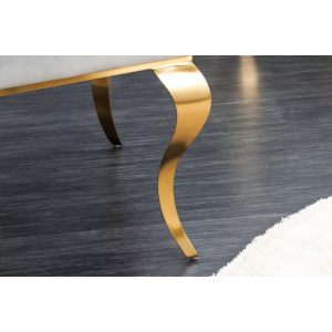Židle MODERN BAROCCO GOLD ušlechtilá šedá samet  Sedací nábytek 43384