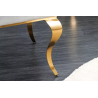 Židle MODERN BAROCCO GOLD ušlechtilá šedá samet  Sedací nábytek 43384